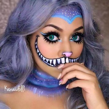 easy-halloween-makeup-ideas-cheshire-cat